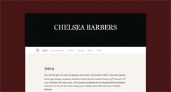 Desktop Screenshot of chelseabarbers.com